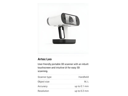 Artec Leo 3D Scanner Premium Pack