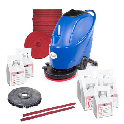 Trusted Clean 'Dura 20' Auto Scrubber Complete Floor Cleaning Package - ASP-PACKAGE7