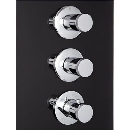 Athena WS141 Steam Shower - WS-141L Black