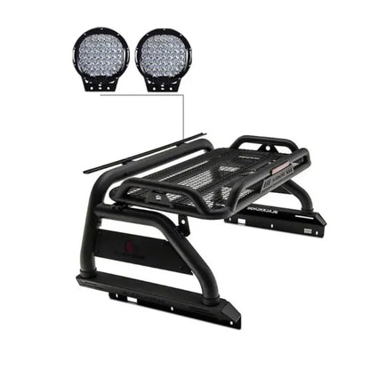ATR22-PL69B Black Horse Atlas Roll Bar Kit - BLKATR22PL69B