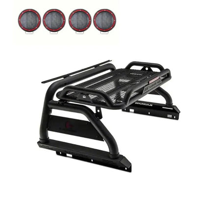 ATRB7BK-PLFR Black Horse Atlas Roll Bar Kit - BLKATRB7BPLFR