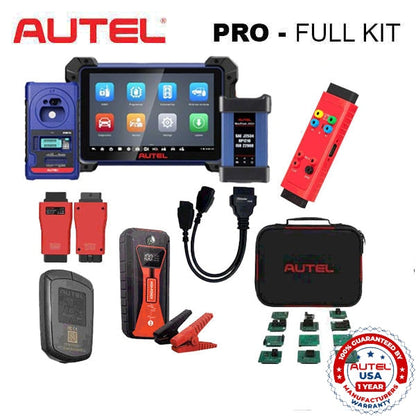 Autel MaxiIM IM608 Pro II Key Programmer & Advanced Diagnostics Device Bundle - IM608 PRO II - IMKPA - G-BOX3 - APB112 - Chrysler 12+8 Cable - 18,000MAh Battery & Jump Starter (Autel USA) (Limited Offer)