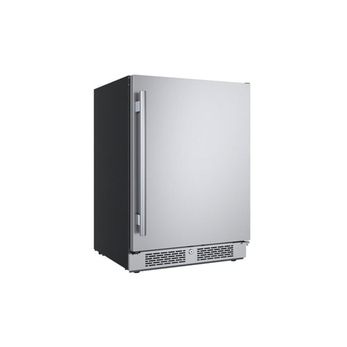 Avallon 24 Inch Wide 5.66 Cu. Ft. Built-In Compact Refrigerator with Right Hinge - AFR242SSRH - AFR242SSRH
