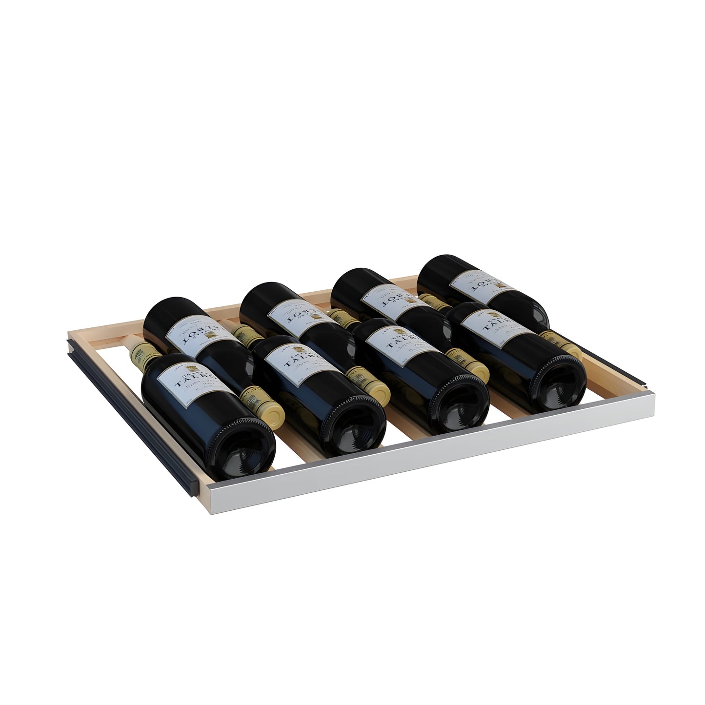 Avallon 24 Inch Wide 45 Bottle Capacity Dual Zone Wine Cooler with Left Swing Door - AWC242DZLH