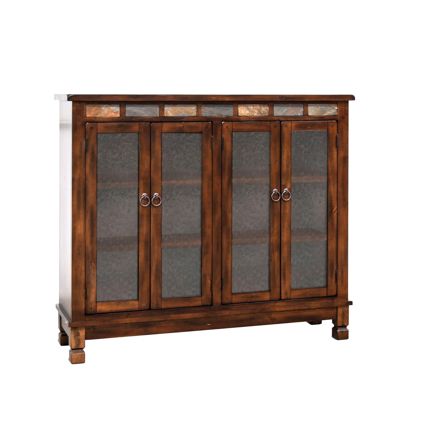 Sunny Designs Santa Fe - Traditional Wood Bookcase - Dark Chocolate - 2813DC2