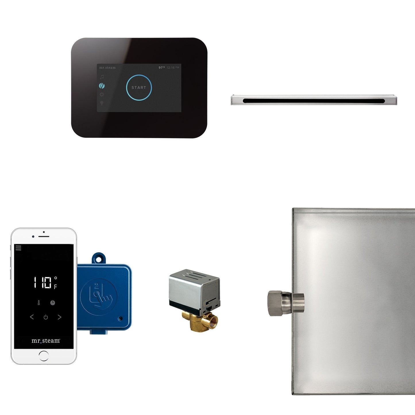 M.Stream iButler Linear Package in Black - I3BUTLERLBK