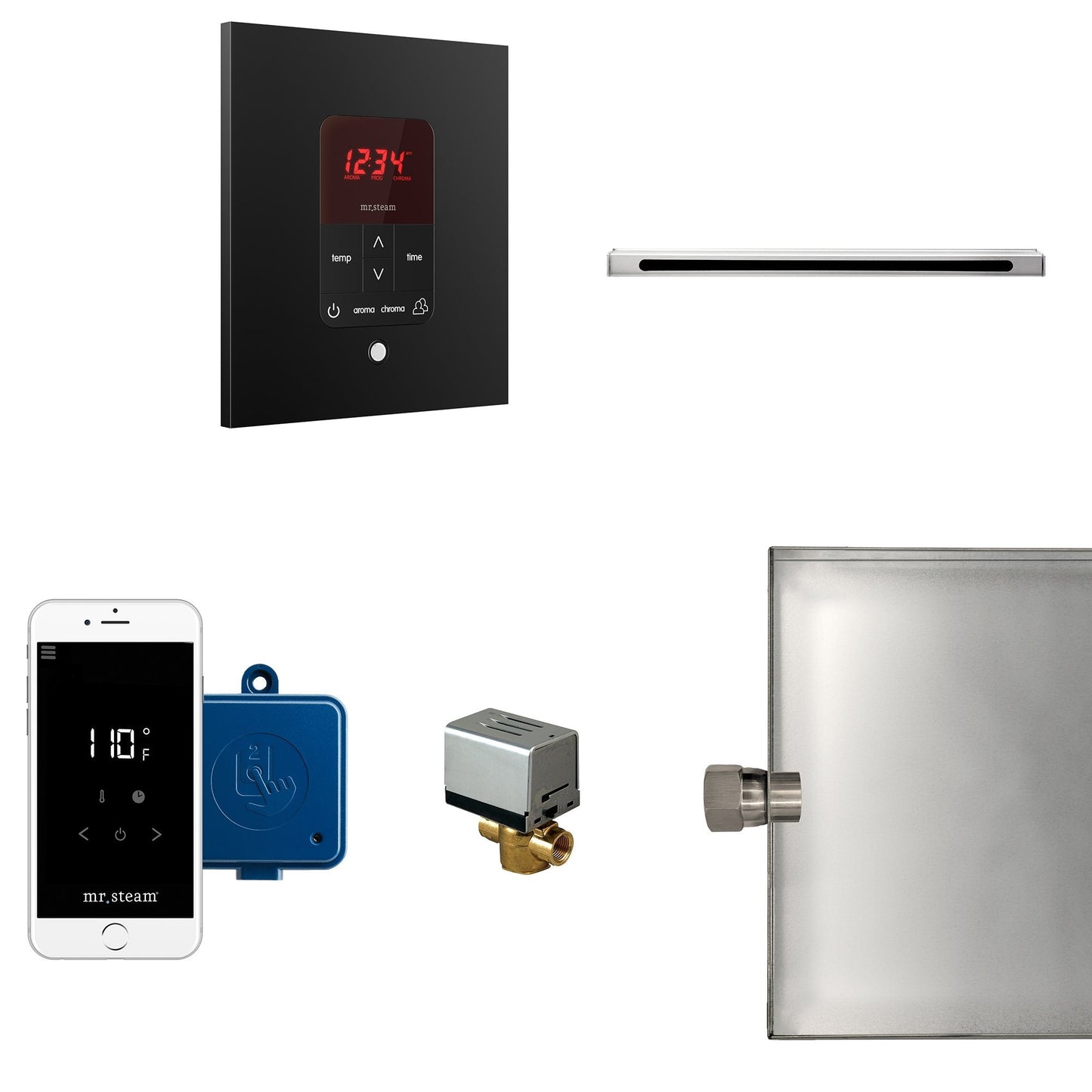 M Stream Butler Linear Package Square Matte Black - BUTLERL1SMB