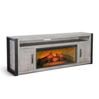 Sunny Designs Alpine - Media Console - Gray - 3652AG-78