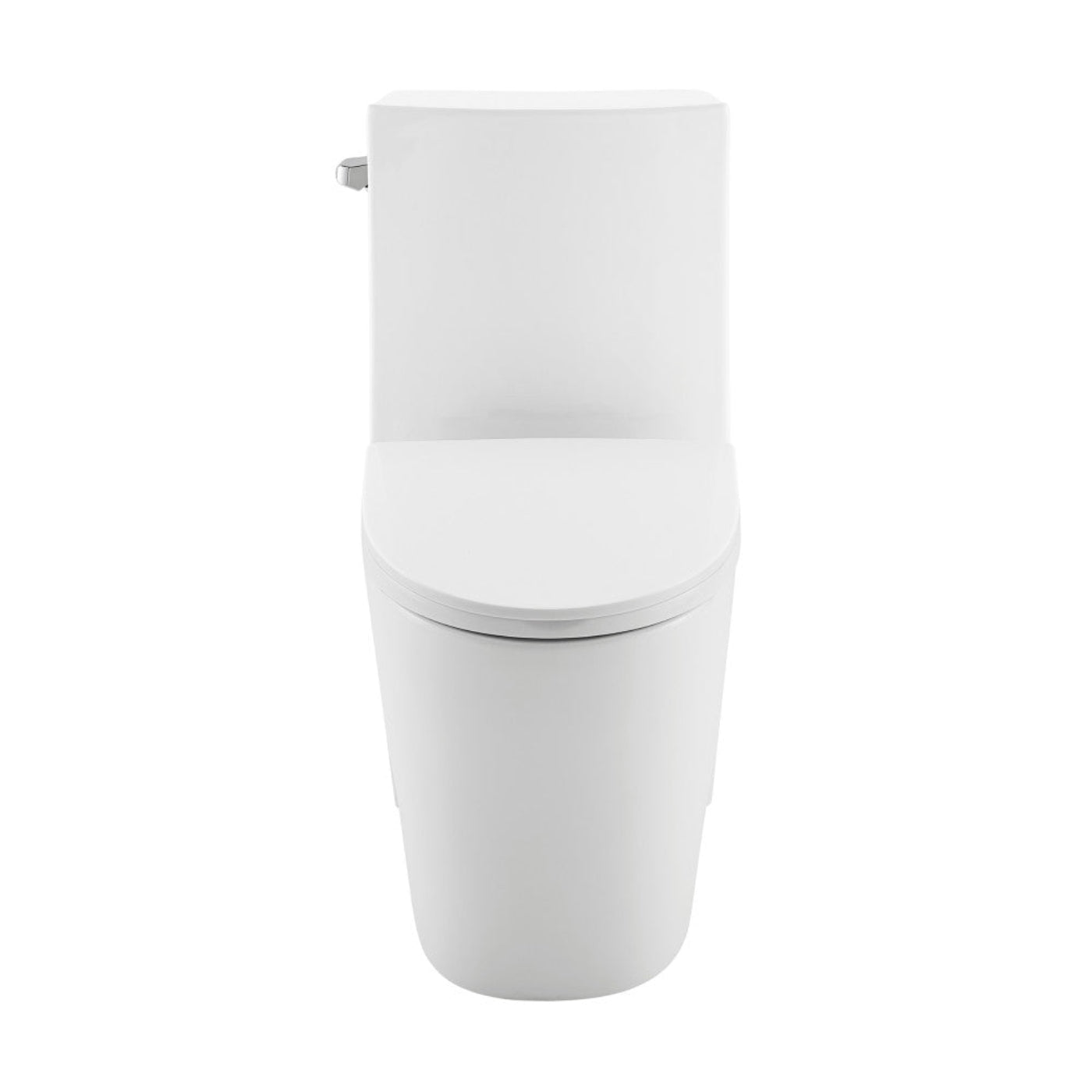 Swiss Madison St. Tropez One-Piece 10" Rough-in 1.28 GPF Left-Hand Vortex Flush Elongated Toilet in Matte White - SM-1T0803MW