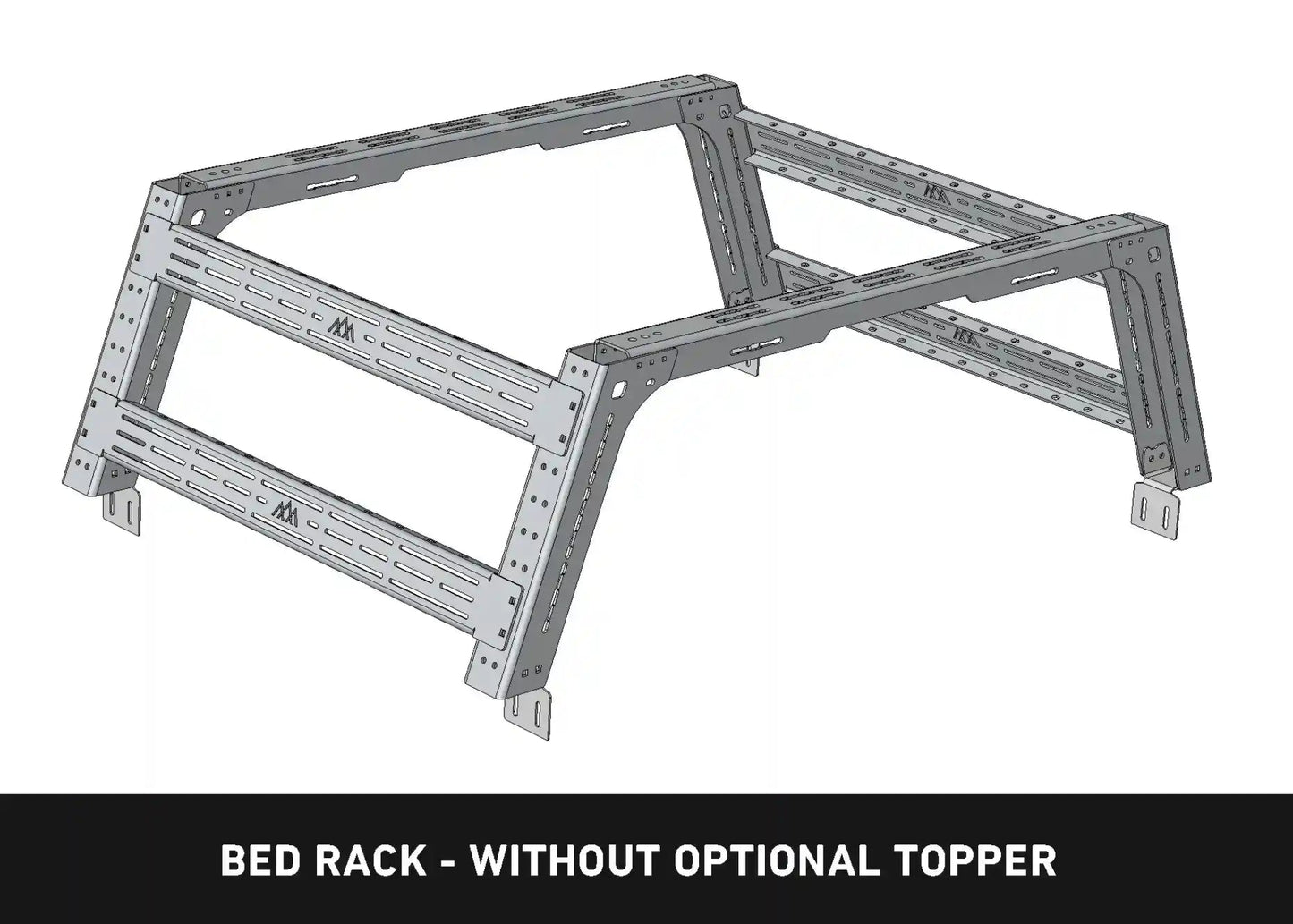 Backwoods Adventure Toyota Tacoma Overland Bed Rack (2005-2026) - BWTT4B-9845