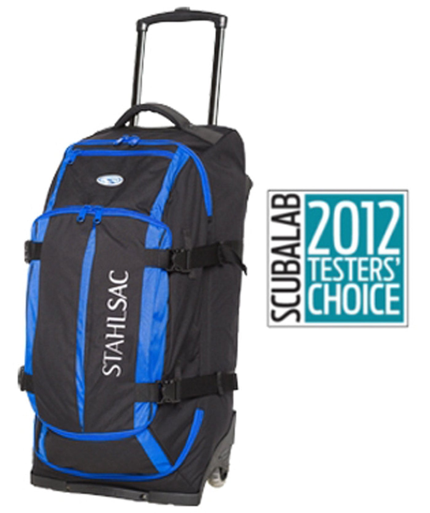 Zeagle Stahlsac Curacao Clipper Roller Duffel Scuba Diving Travel B - BAG300 BLK/BLU