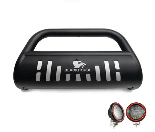 Black Horse BB096410A-SP-PLFR Bull Bar Kit - BLKBB096410AR