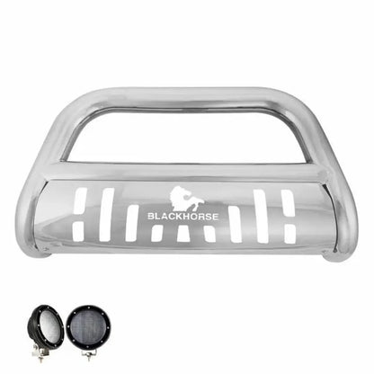 BBFOTR-SP-PLFB Black Horse Bull Bar Kit - BLKBBFOTRSPFB