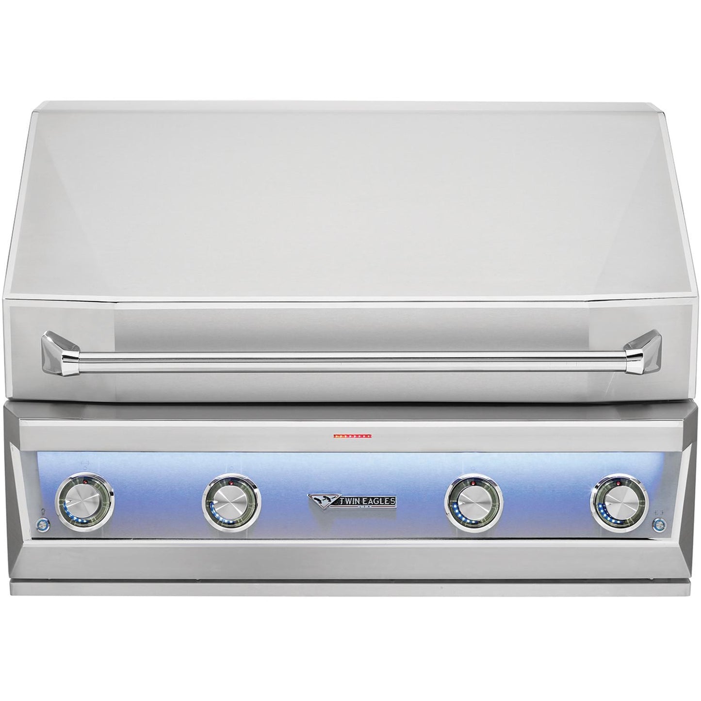 Twin Eagles 42" EAGLE ONE Super Premium Gas Grill with Black Glass Infrared Rotis Burner and Sear Zone - TE1BQ42RS-L