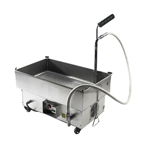 Adcraft BDOF-40 Portable Oil Filtration System - 40 lb. Capacity - BDOF-40