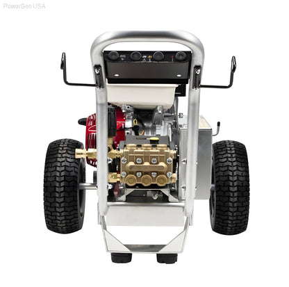 BE Power Equipment 4000 PSI  4.0 GPM Gas Pressure Washer with Honda GX390 Engine and Comet Triplex Pump - PowerGen USA - B4013HABC
