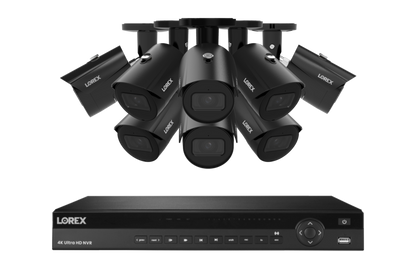 Lorex Elite Series 4K 16 Camera Capable 6TB Wired NVR System with 4MP (2K) A4 IP Bullet Cameras - N2K6-168BB-A4
