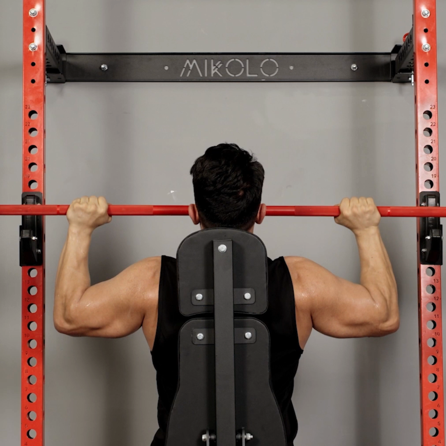 Mikolo Fitness FOLDGYM Essential Package - DM-QJ-R-HP-RRB