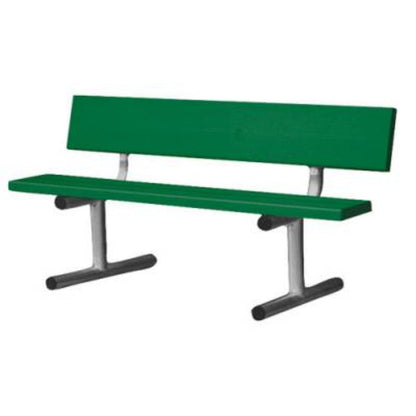 Bleachers 5' Court Side Aluminum Bench - BEPG05G