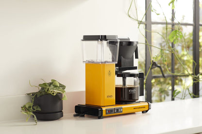 Moccamaster KBGV Select 10-Cup Coffee Maker in Yellow Pepper - 53942