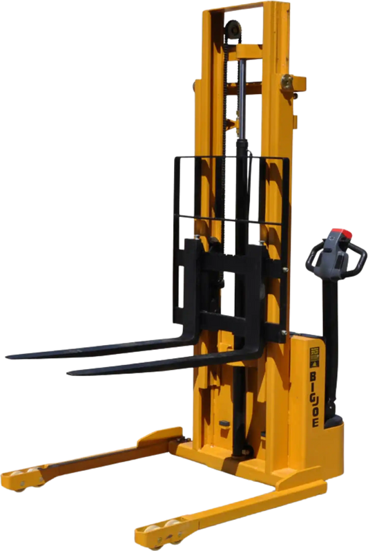 Big Joe S22-116 Walkie Straddle Stacker 2200 Lbs Capacity 116" Max Lift Height New - S22-116