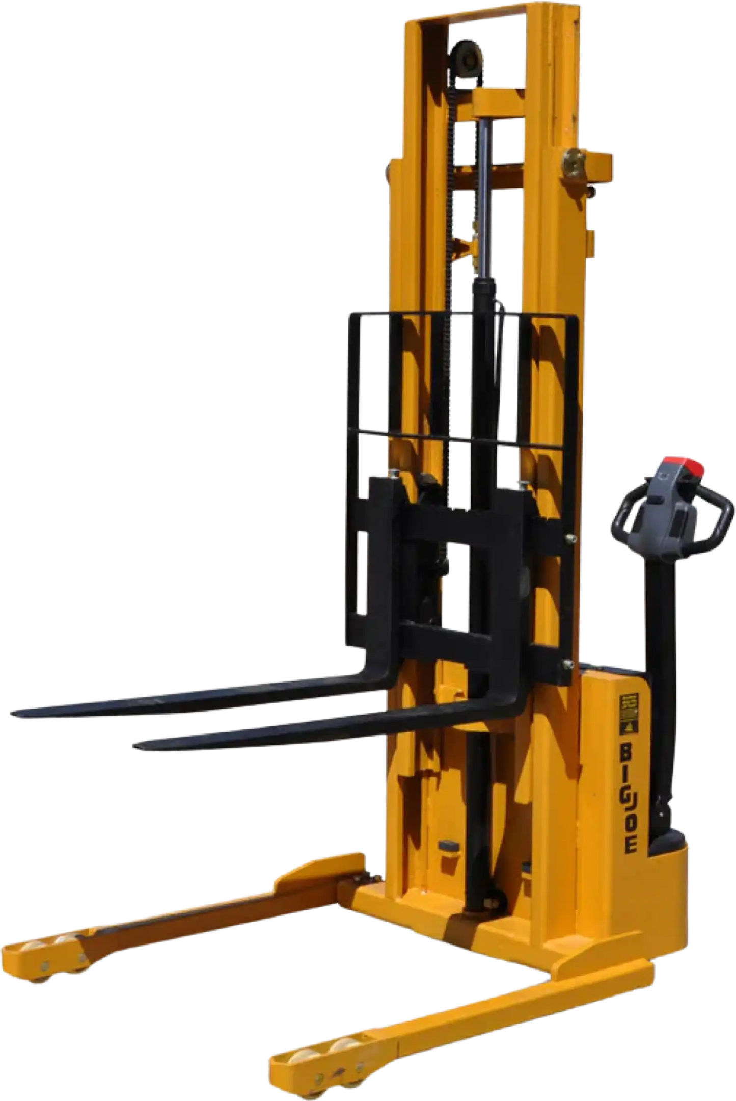 Big Joe S22-116 Walkie Straddle Stacker 2200 Lbs Capacity 116" Max Lift Height New - S22-116