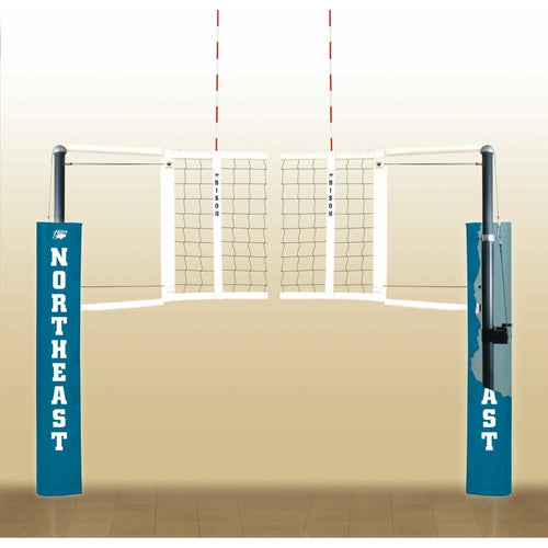 Adam Equipment Bison 3" CarbonLite Composite Complete Volleyball System -  VB7222