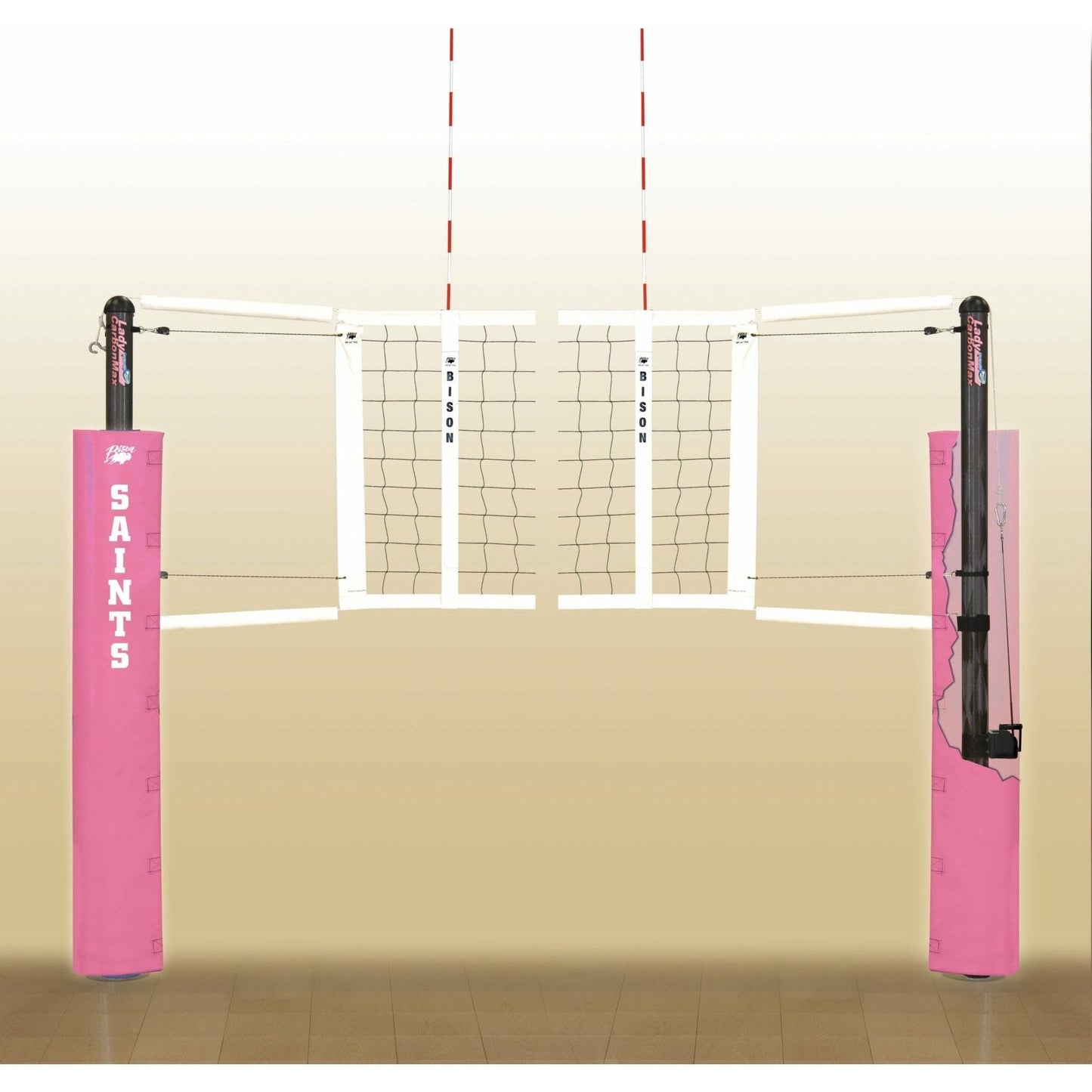 Adam Equipment Bison 3" Lady CarbonMax Composite Complete Volleyball System -  VB3000