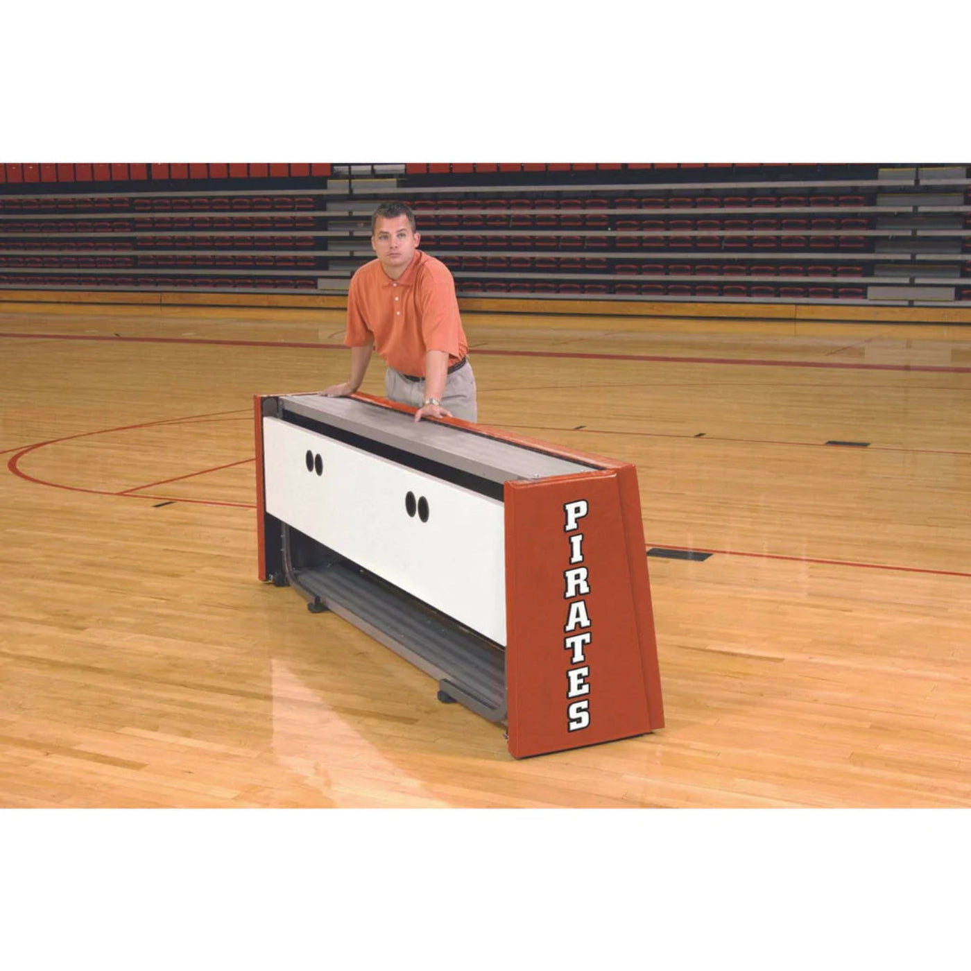 Bleacher Bison 8' Sport Pride LED Illuminated Scorers Table - ST85FI