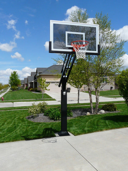 Bison Playtime Elementary Portable Hoop - 48 Inch Graphite
