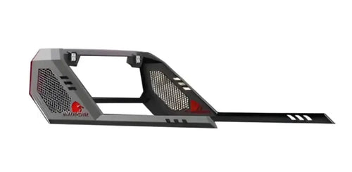 Black Horse VIRB07B Vigor Roll Bar Including Pair 2X2 L - BLKVIRB07B