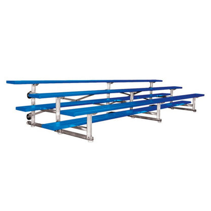 Bleacher - 15 ft. (3 Row - Single Foot Plank) -Tip & Roll - BLCH-3TRG