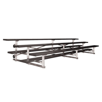 Bleacher - 15 ft. (3 Row - Single Foot Plank) -Tip & Roll - BLCH-3TRG