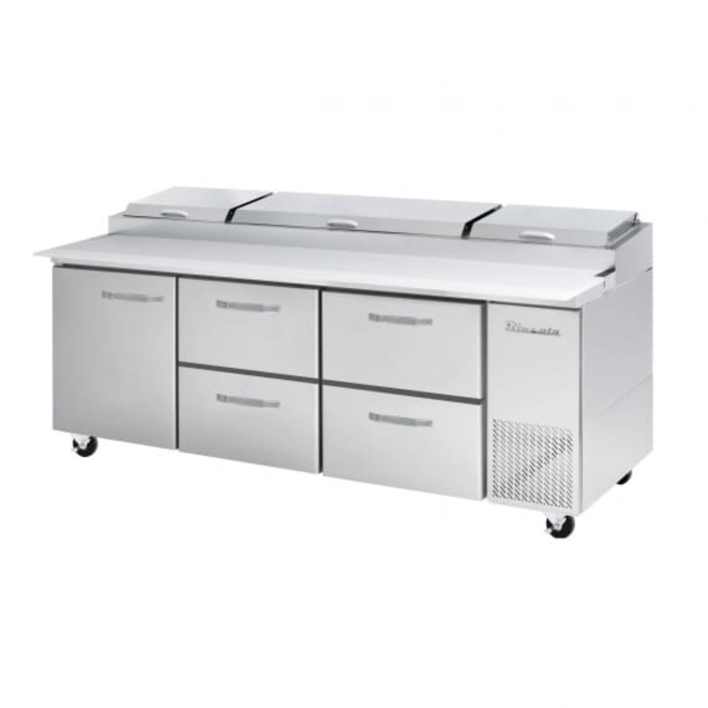 Blue Air | 93" Wide 4 Drawer Pizza Prep Table - BAPP93-D4RM-HC