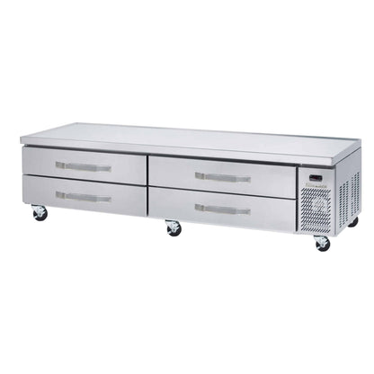 Blue Air BACB96M-HC | 96" Wide 4 Drawer Chef Base Refrigerator - BACB96M-HC