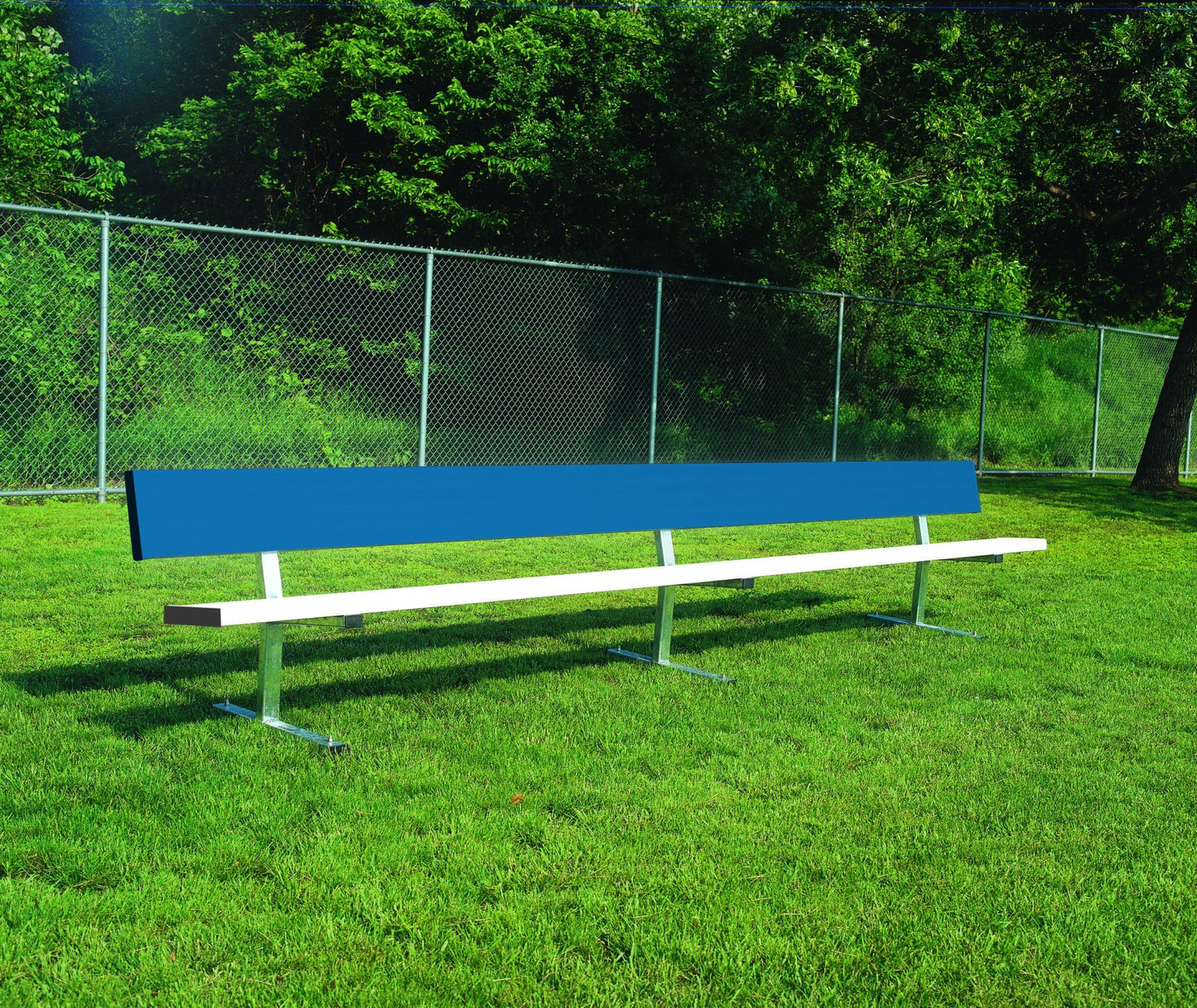 Bleachers Player Bench with Backrest - BNP2101BAA