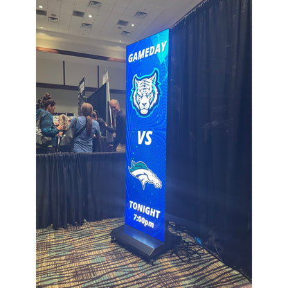 Boostr Displays LED Poster Portable Display