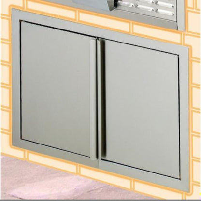 Broilmaster Stainless Steel Barbecue Grill Island Door Kit  - BDA