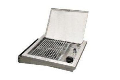 Broilmaster Infrared Side Burner with 10,000 BTU Capacity and Natural Gas Compatibility for DPA153for Side Shelf  - DPA151N
