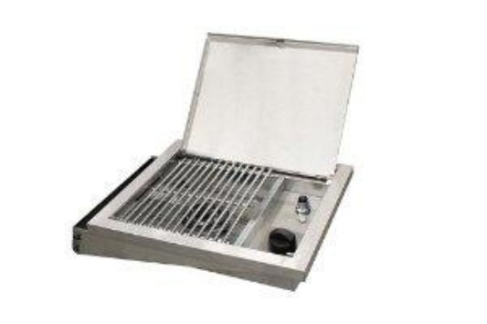 Broilmaster Infrared Side Burner with 10,000 BTU Capacity and Natural Gas Compatibility for DPA153for Side Shelf  - DPA151N