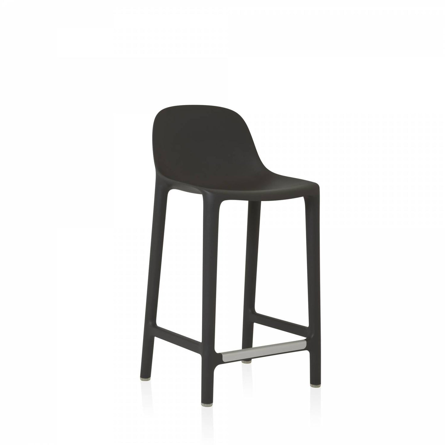 Emeco Broom 24 Counter Stool - BROOM 24 DARK GREY