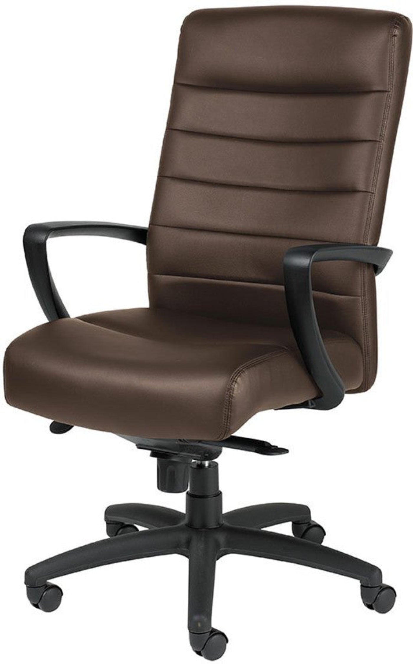 EuroTech Manchester High-Back Leather Executive Chair -  EUR-LE150-BRNL