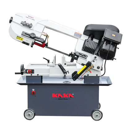 KAKA Industrial Metal Band Saw, Variable Speed Bandsaw, Adjustable Metal Cutting Band Saw - 188000V110