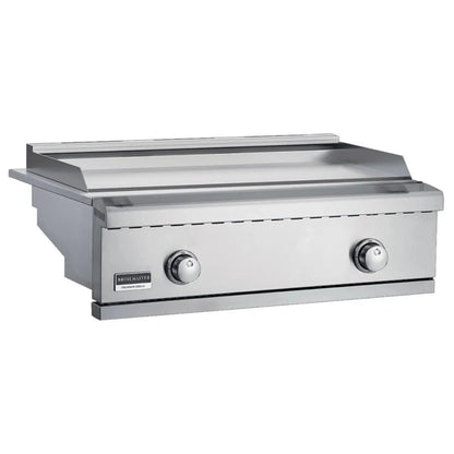 Broilmaster B-Series 32-Inch 2-Burner Premium Propane Gas Griddle and Grill Cart in Stainless Steel - AP2-BSB322GP