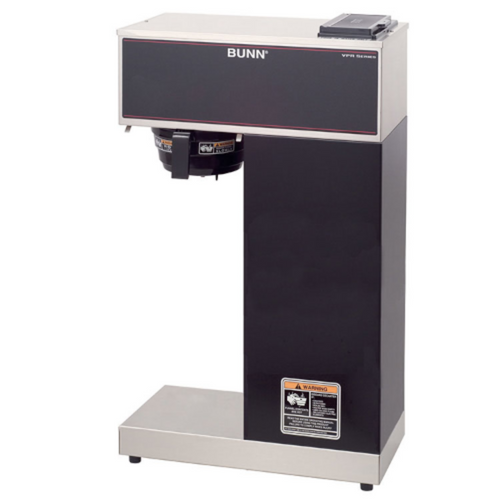 Bunn VPR-APS Pourover Airpot Coffee Brewer - Stainless & Black Finish - BU332000010