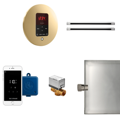 Mr Stream Butler Max Linear Package Round Polished Brass - BUTLERLXRPB