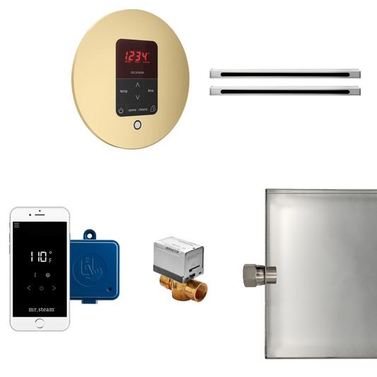 Mr Stream Butler Max Linear Package Round Satin Brass - BUTLERLXRSB