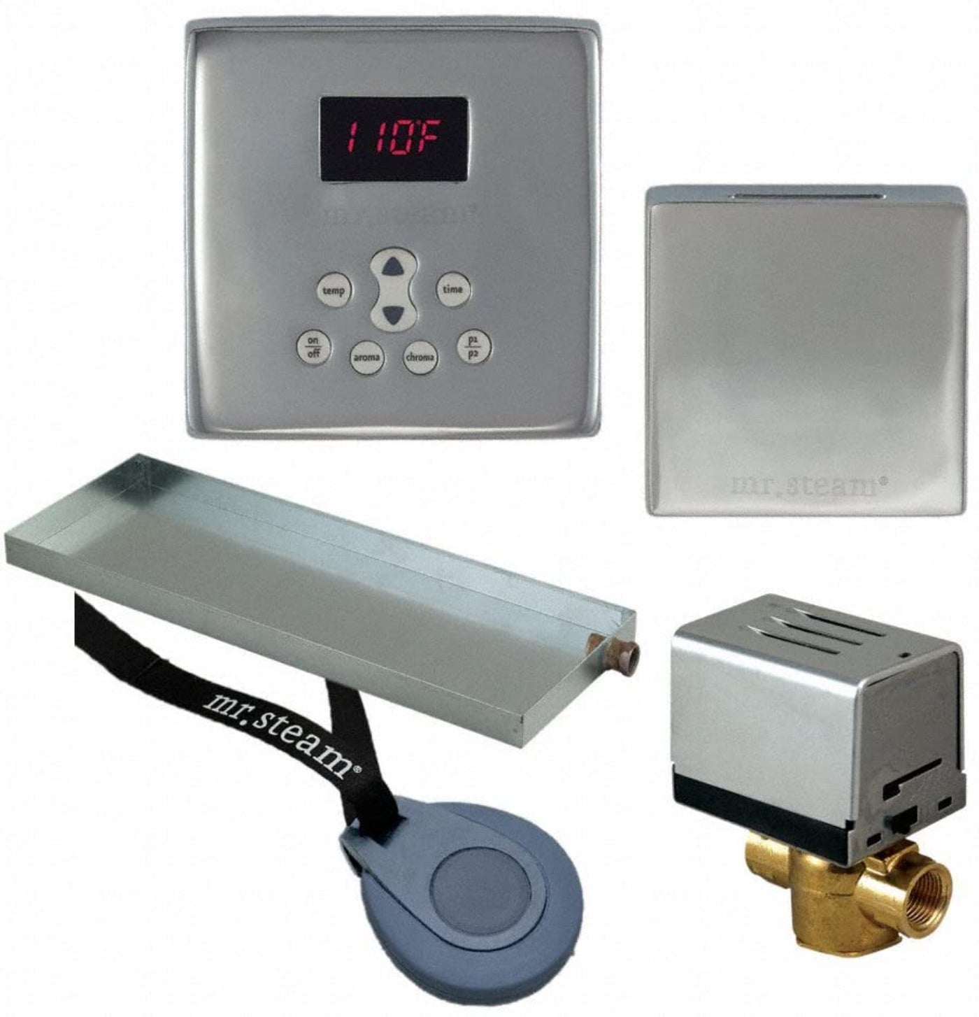 Mr Steam  Butler Max Linear Package Square Un-Plated - BUTLERLXSRAW