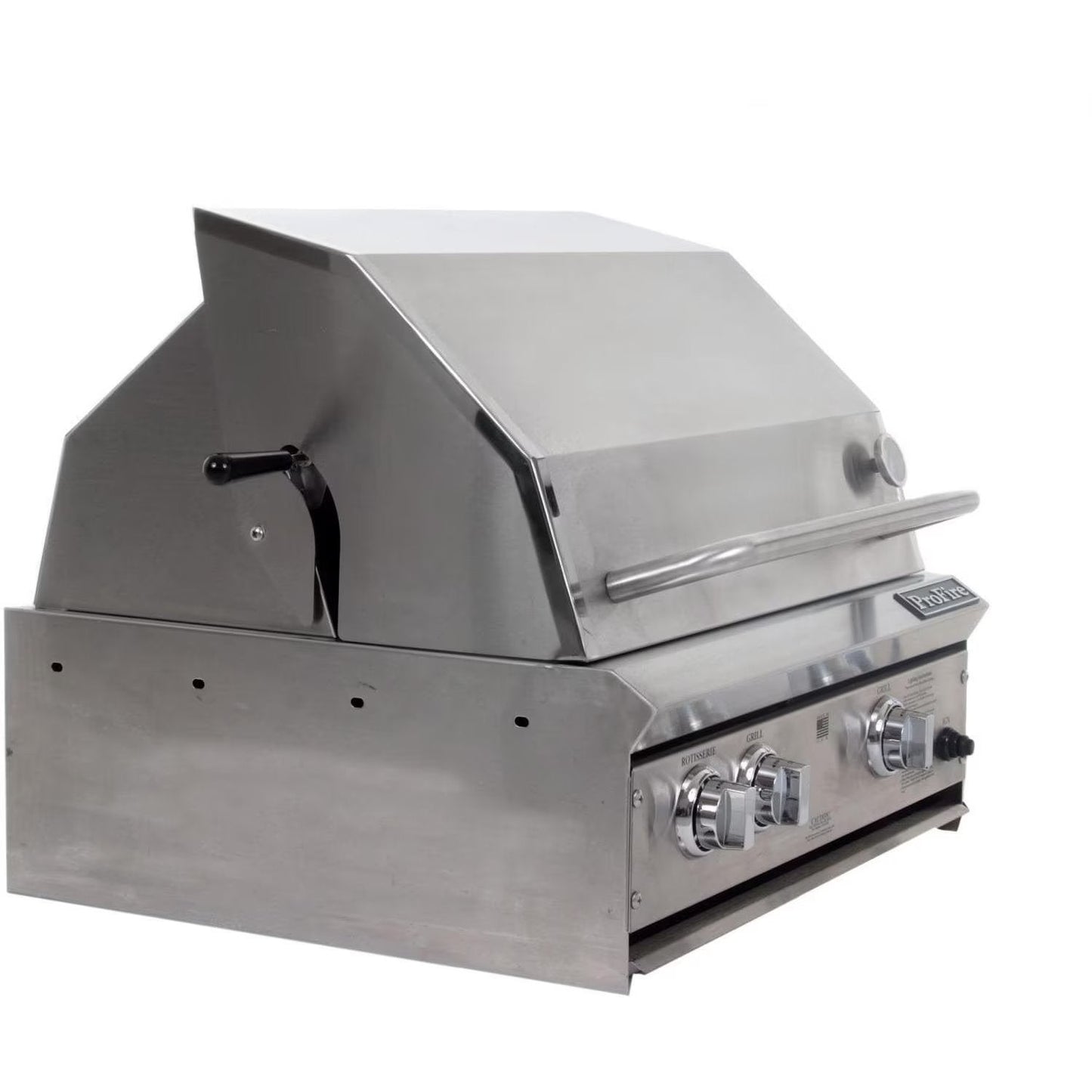 ProFire Professional Series 27-Inch Built-In Gas Grill With Rotisserie - PF27R-P