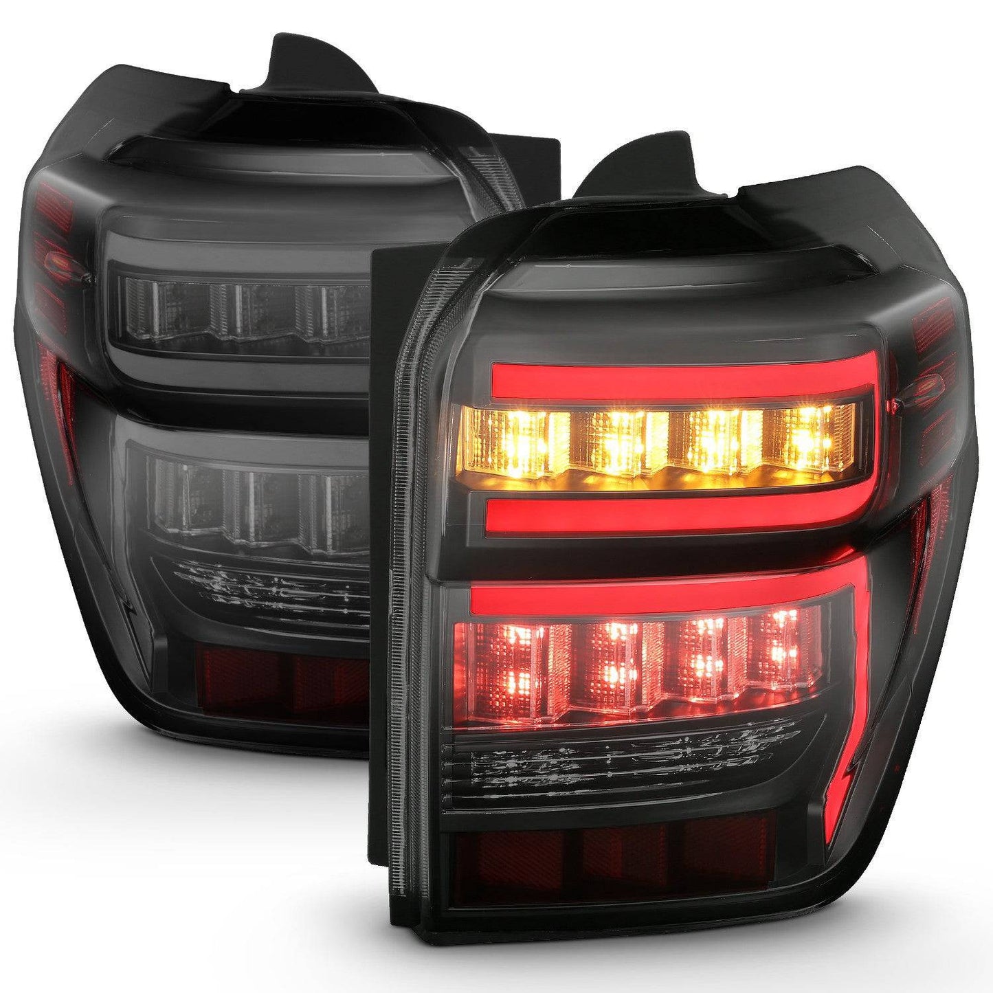 ANZO Rear Tail Light Black Housing Smoked Lens - 2024-2014 Toyota 4Runner  - ANZ311312